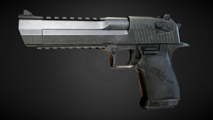 Desert Eagle 3D Model