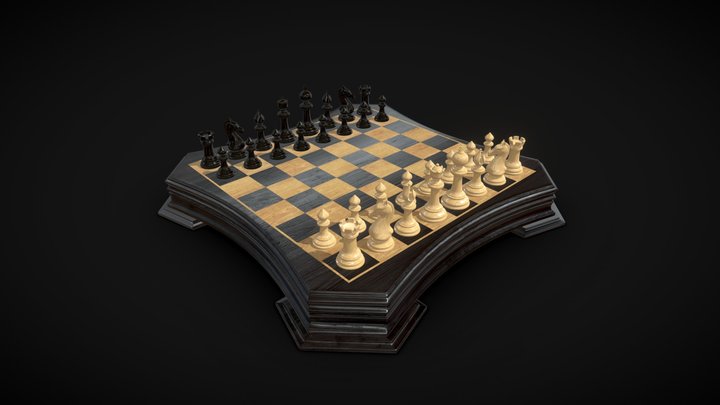 Chessboard 3D models - Sketchfab