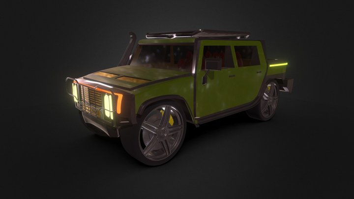 Sport utility vehicle (SUV) 3D Model