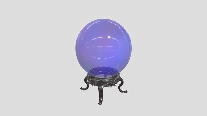 Crystal ball 3D Model