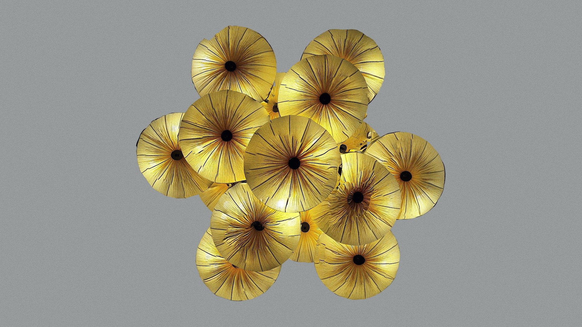Hanging lantern ceiling lights (Scaniverse)