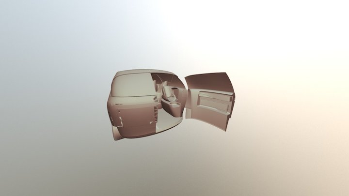 Reconfig VR (back door) 3D Model