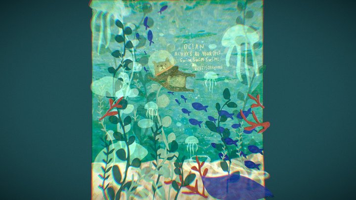 Ocean Bear Storybook Challenge 3D Model