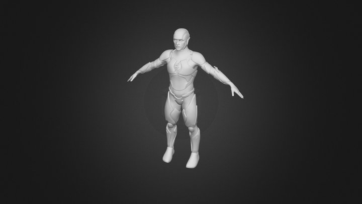 FLASH_DC_COMICS 3D Model