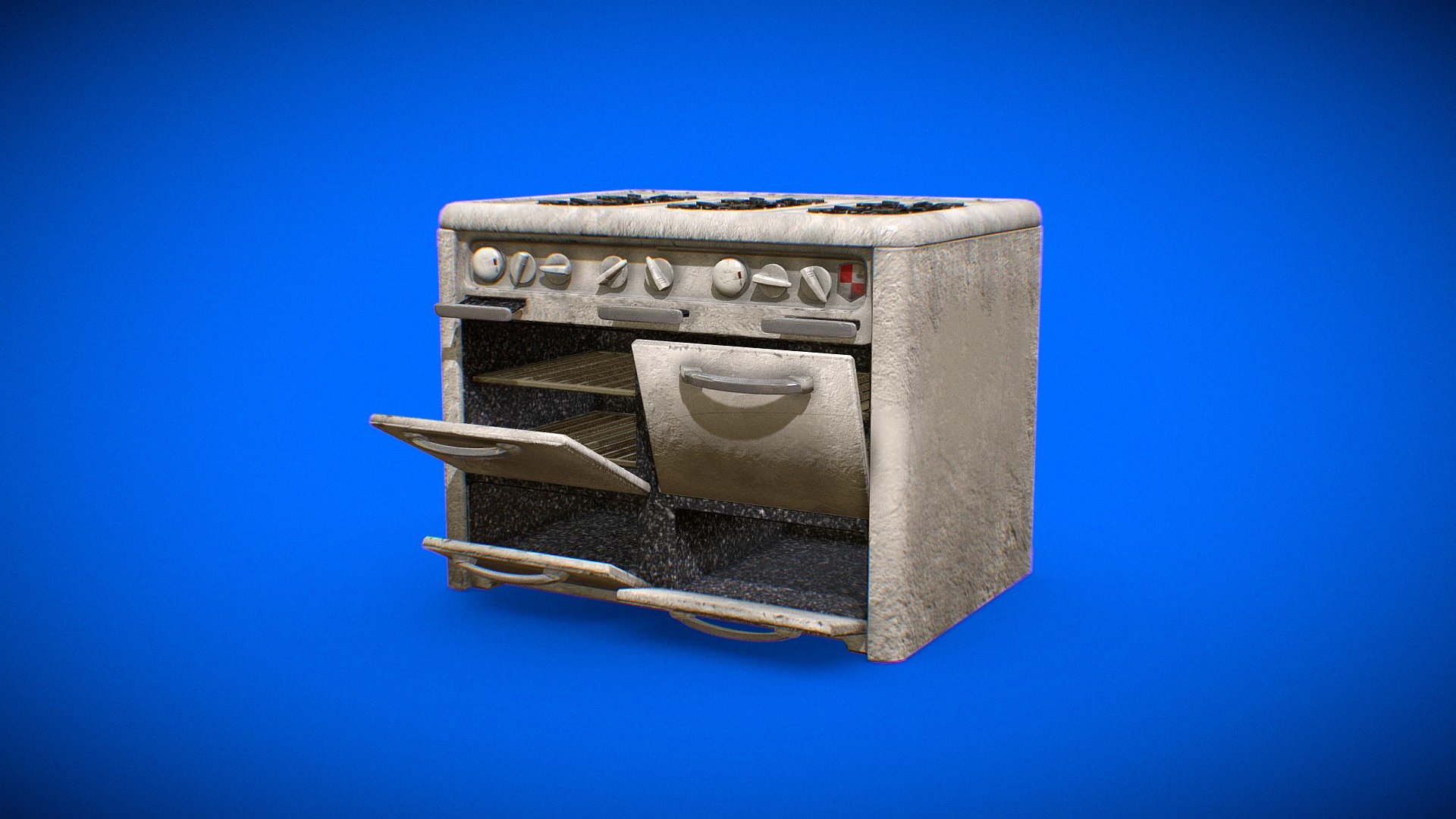 Downloadable Game Ready Oven 4k PBR