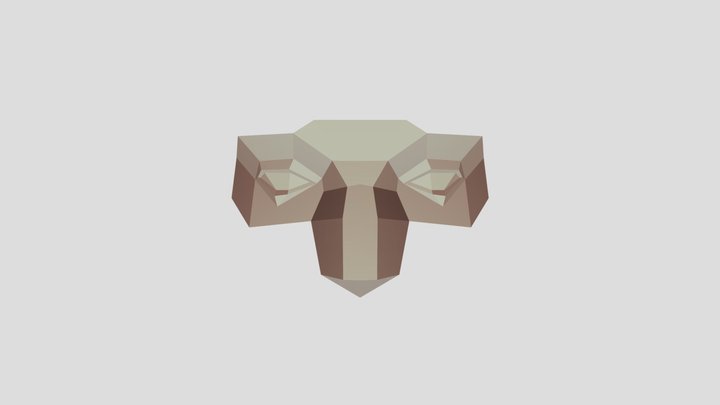 Asaro Eye Area 3D Model