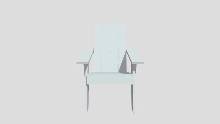 Adirondack Chair AZ 3D Model