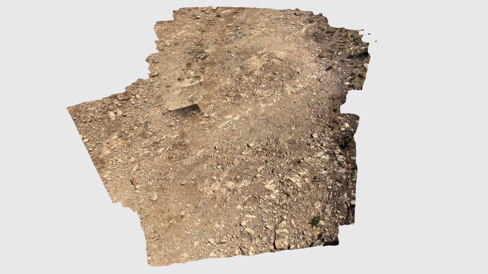 Affleurement sur le bord du Chemin Bonvalot