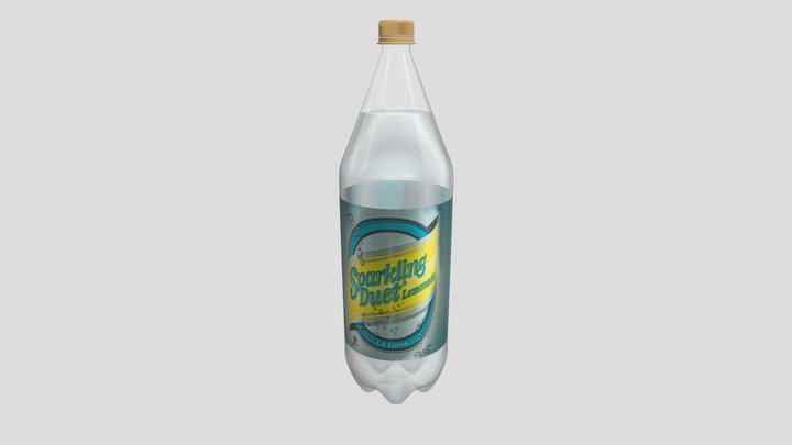 Sparkling Duet Lemonade 1.5L 3D Model