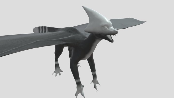 Despair the Dragon 3D Model