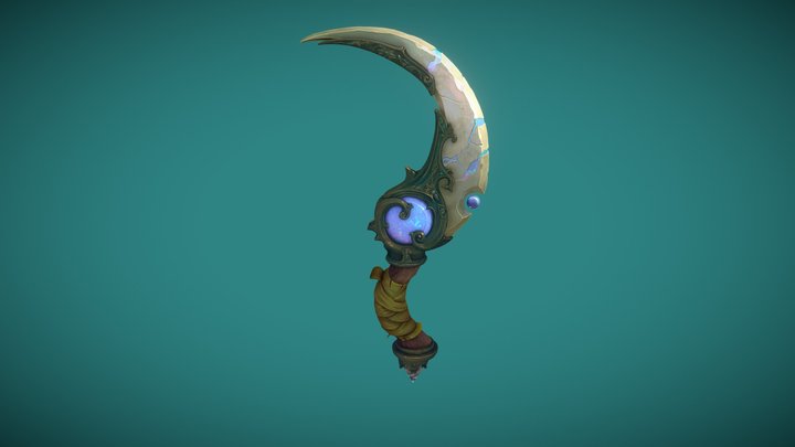 Blade of the Astral Gardner 3D Model