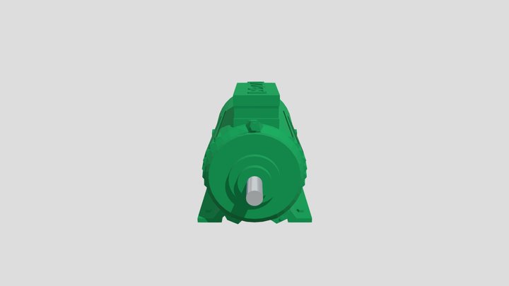 Motor Elétrico 3D Model