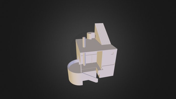 Gwathmey Residence - not include Studio 3D Model