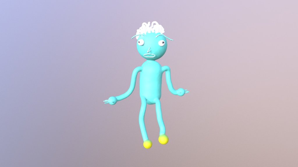 Old Homeless Zantrop — Sketchfab embed 3D viewer