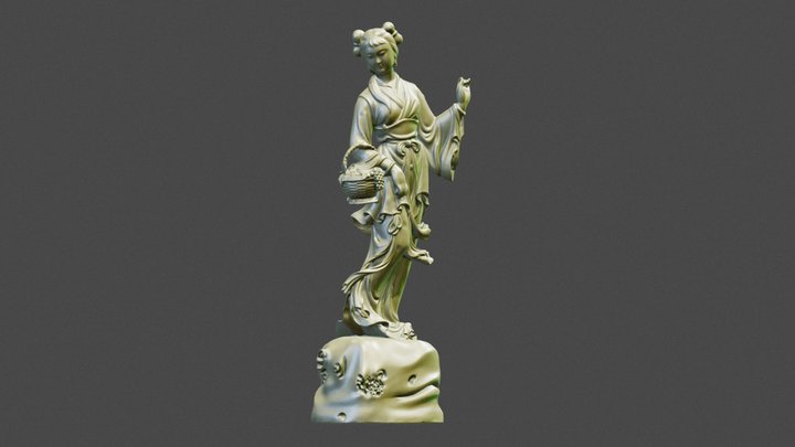 Traditional sculpture#4 3D Model