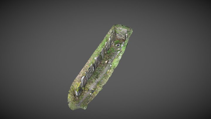 Allée couverte de La Cave-aux-Fées 3D Model