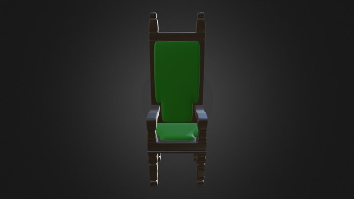 Throne 3D Model