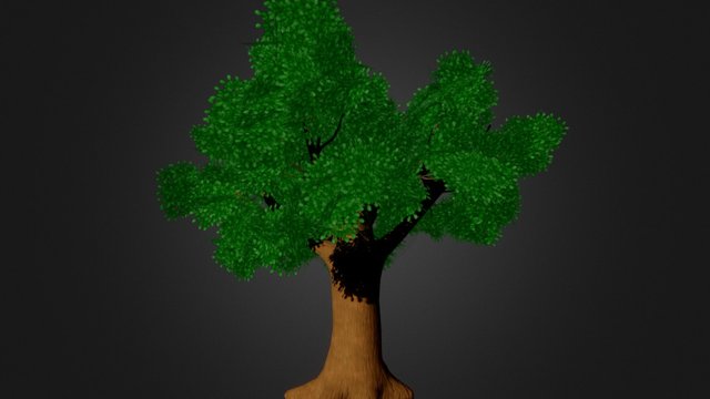 Tree Oak 2 3D Model