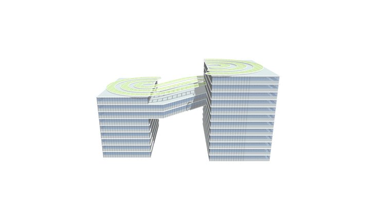Bâtiment Fictif - SUEZ 3D Model