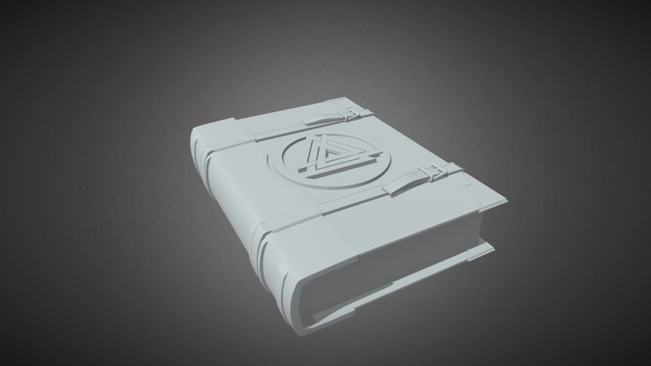 High Rez Book 3D Model
