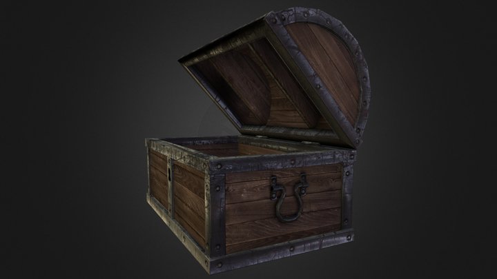 Game Chest 3D Model