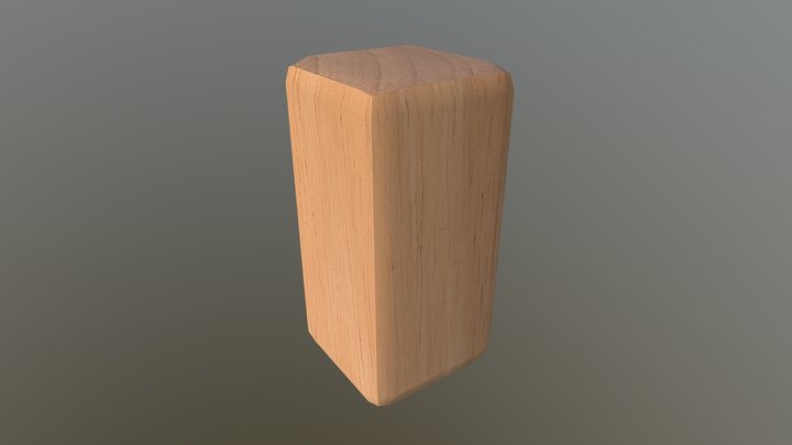 Simple Block 3D Model