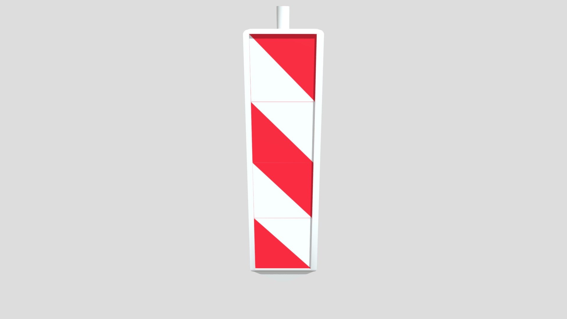Absperrung Hoch (Low Poly)