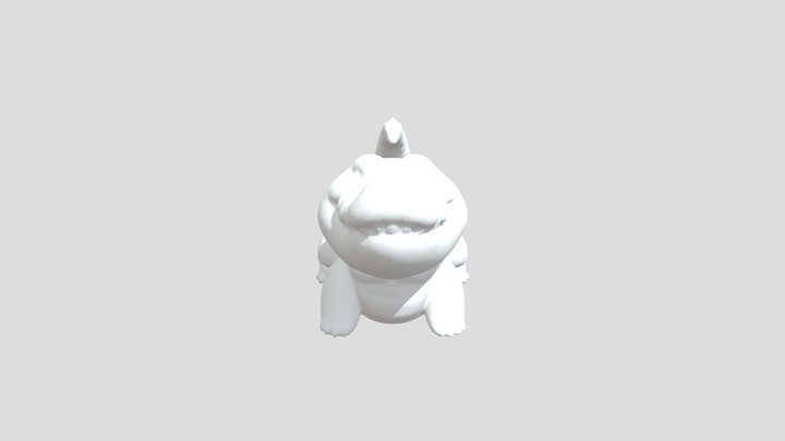 Cocodrilo 3D Model