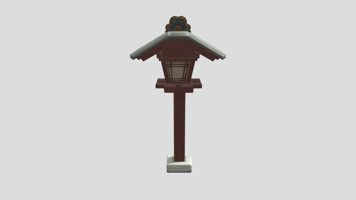Inazuma Tōrō (灯篭) 3D Model