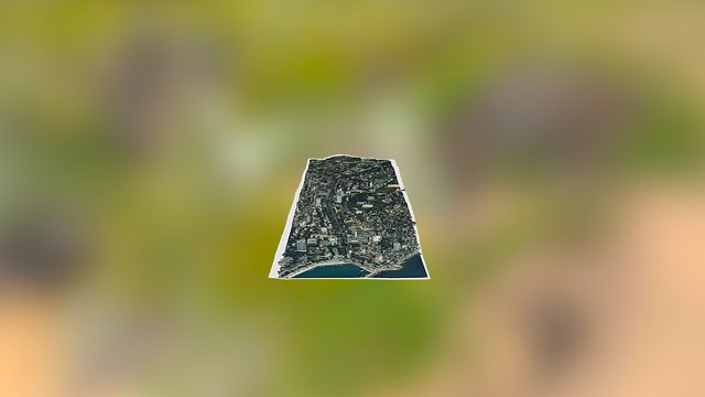 Ялта. Центр города. 3D Model