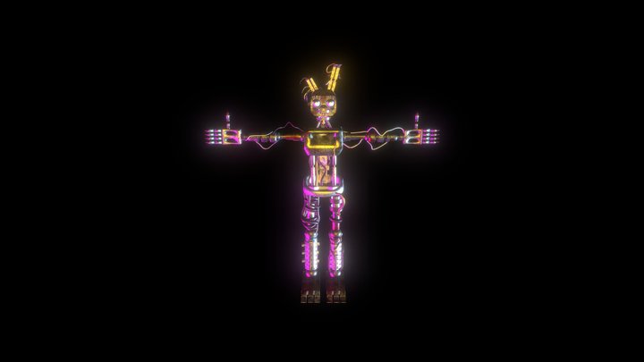 FNAF Forgotten location Mimic. 3D Model