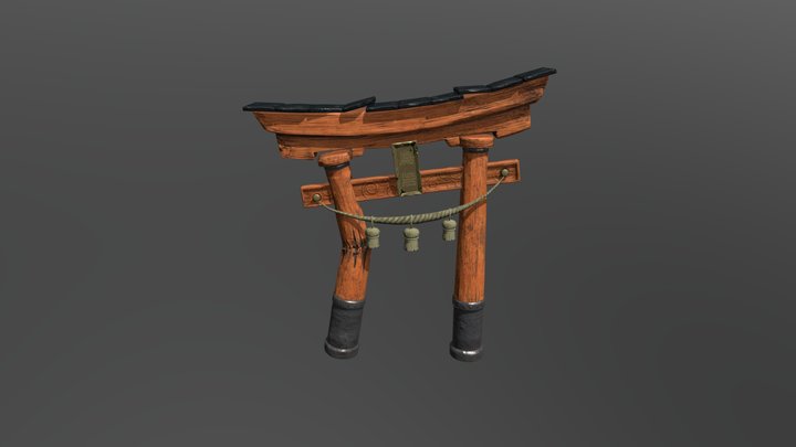 BrokenTorii 3D Model