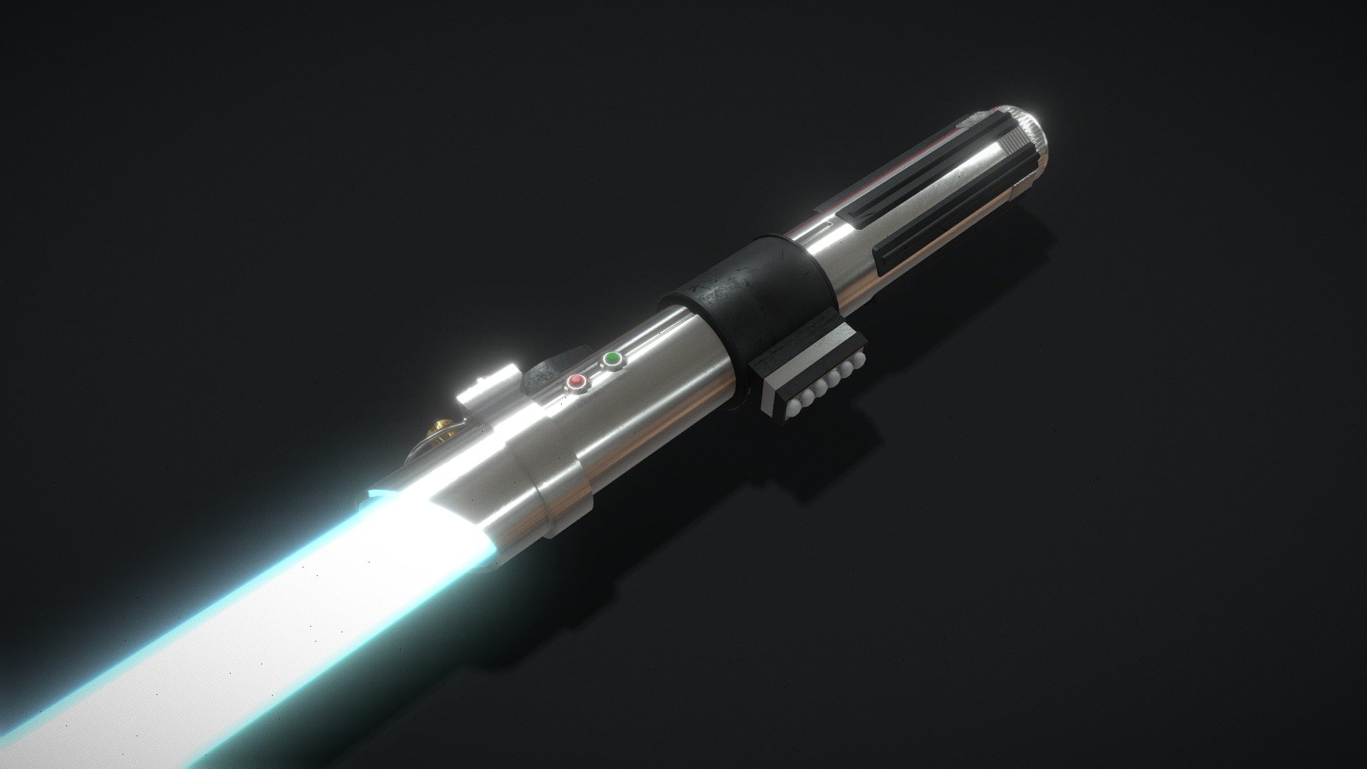 -star Wars- Anakin's First Lightsaber - Download Free 3d Model By Arkon 