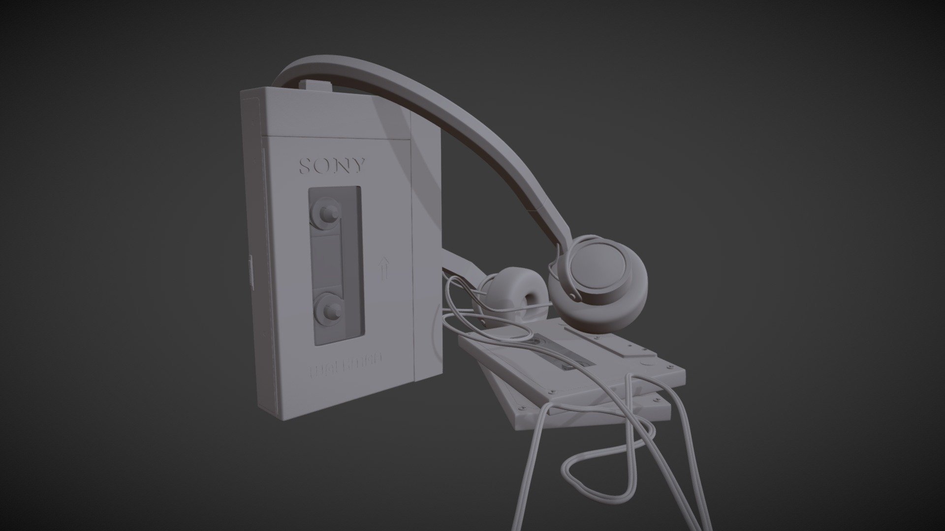 Walkman mdr 5a Sony 3D model by pistachio3D pistachio3D 1ab1ae8