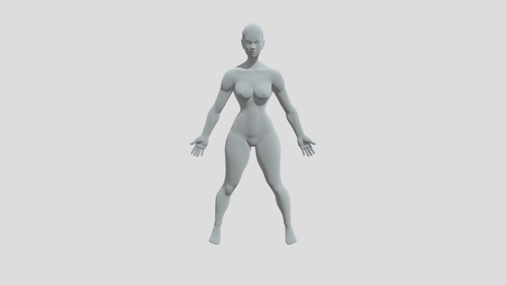 Standing Nude Figure