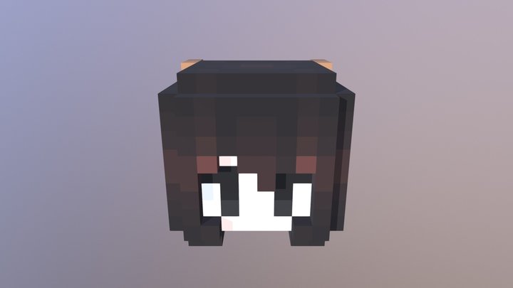 My Minecraft Skin Head 3D Model