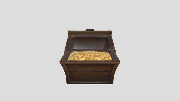 Chest Animation 3D Model