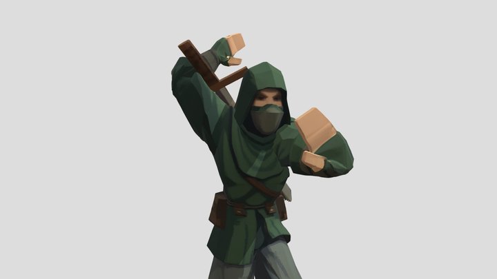 Assassin-male – Free 3D Model STL