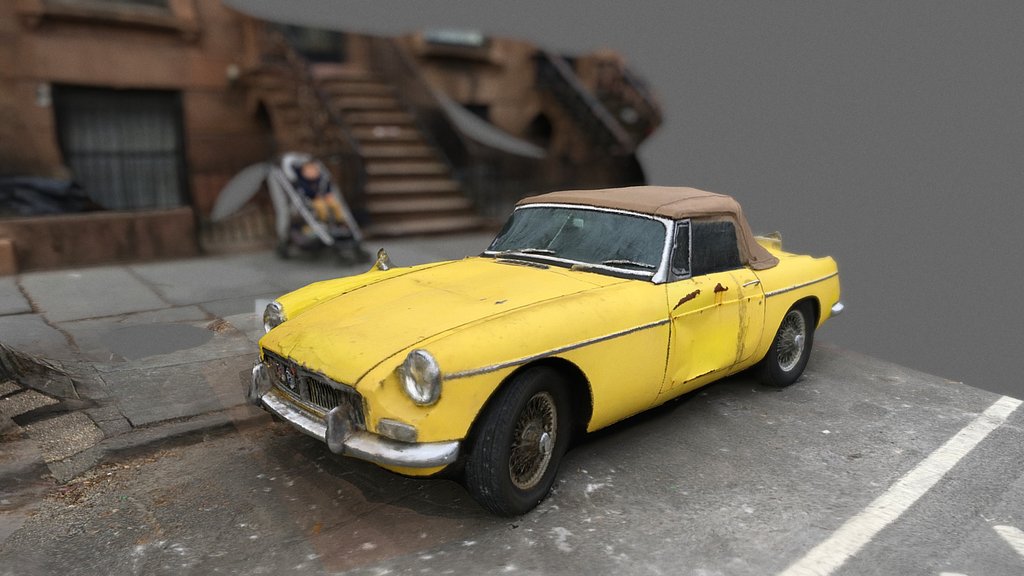 MG MGB sports car