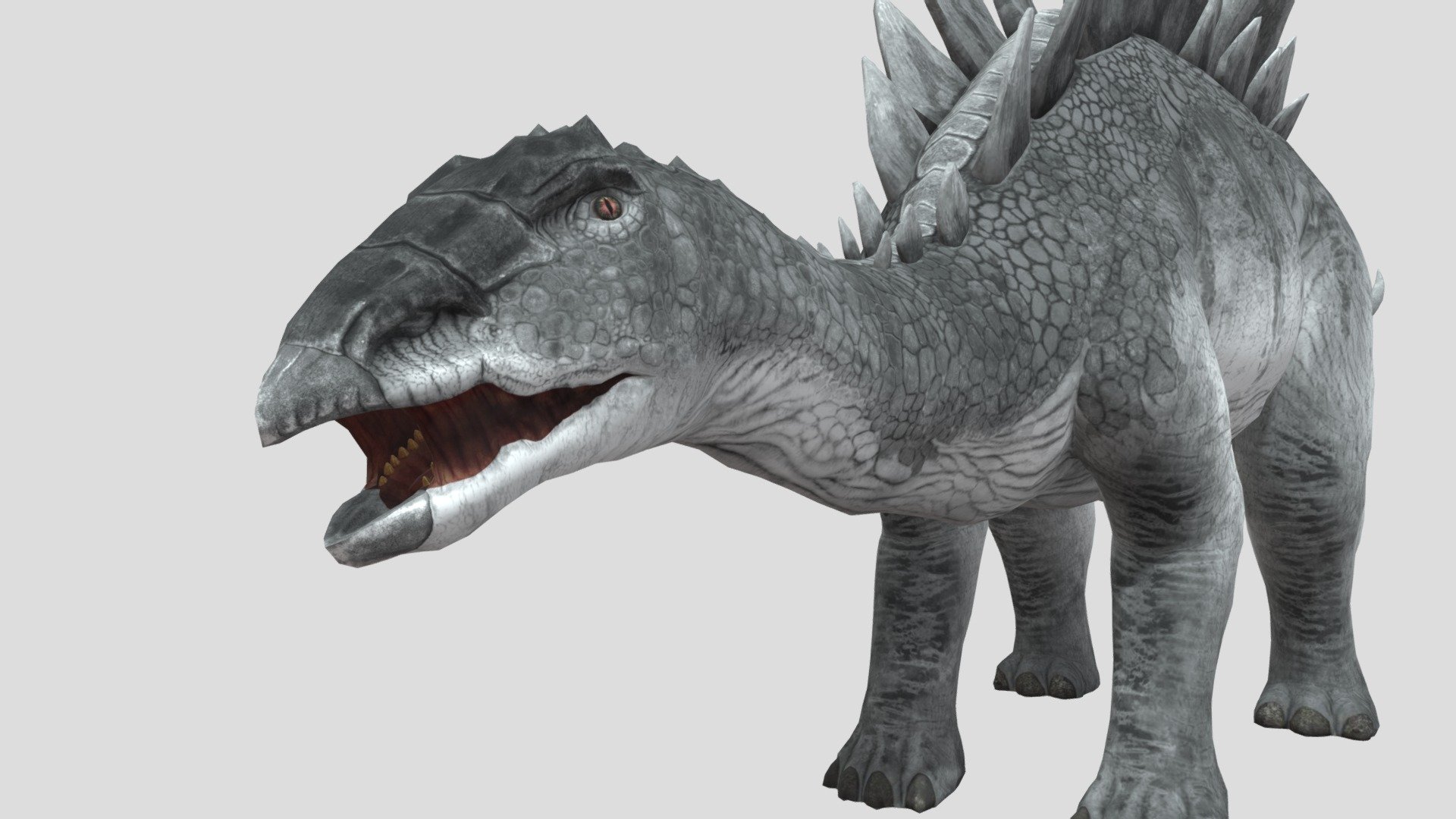 Stegosaurus - Download Free 3D model by Tim (@TimFallas) [1ab4e8b ...