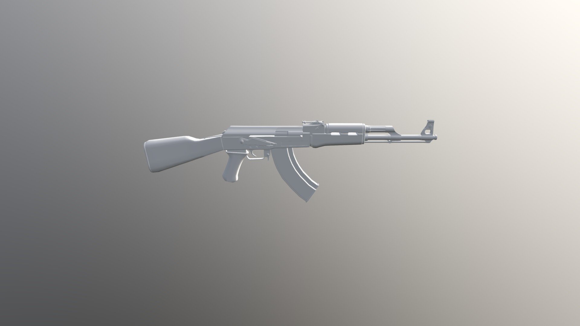 Ak47 - 3D model by ANASVFX (@ghost19942014) [1ab4f71] - Sketchfab