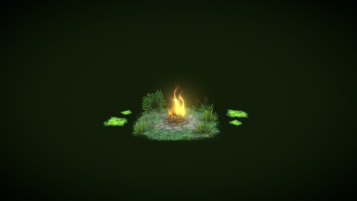 ognisko uvw 3D Model