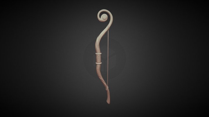 Bowstaff 3D Model