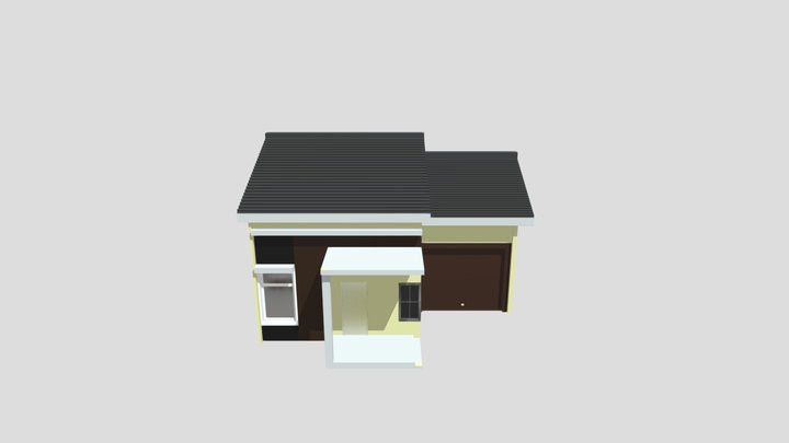 Simple House 3D Model
