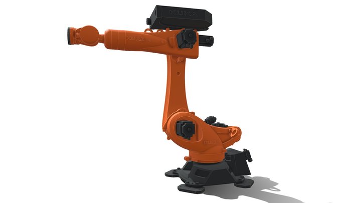 Robot Industrial - KUKA 3D Model