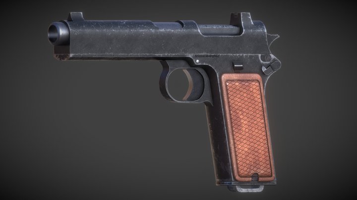 Pistol 3D Model