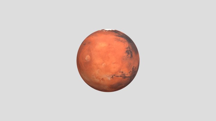 mars planet 3d 3D Model