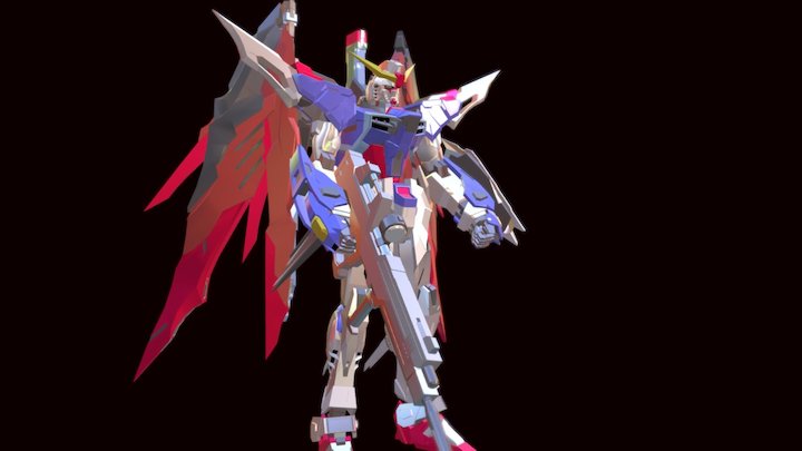 Gundam Destiny 3D Model
