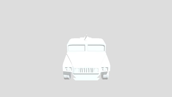 Water Collecting Vehicle 3D Model