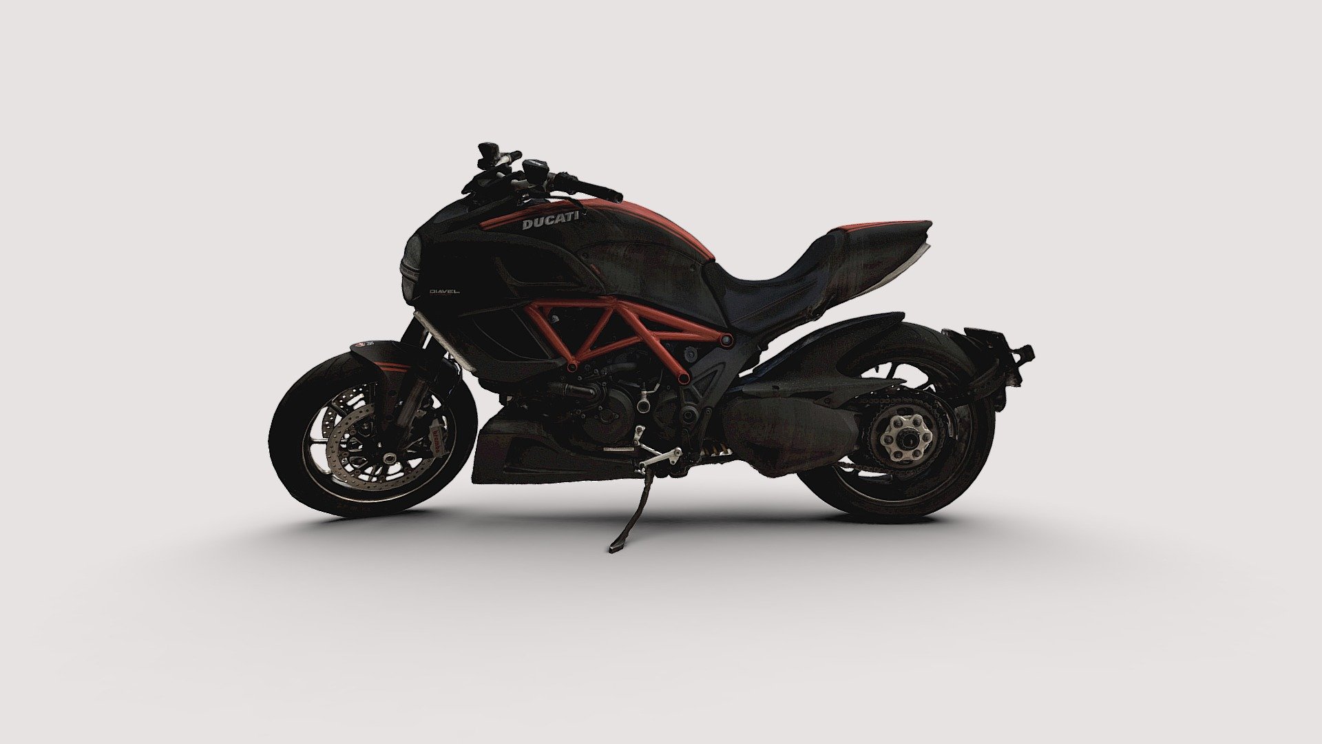 Ducati Diavel Carbon photogrammetry scan